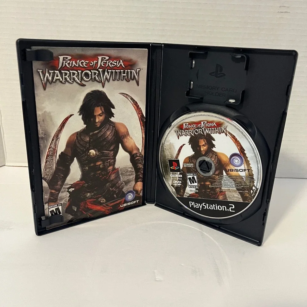 PlayStation 2 Prince of Persia Warrior Within‎ Game Disc Case Manual
